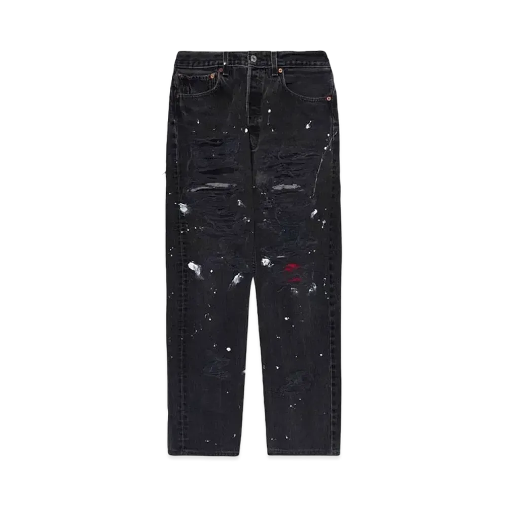 HYPE DROP x INNOCENCE NYC  EXCLUSIVE DESTROY DENIM PANTS 32inch "Black"