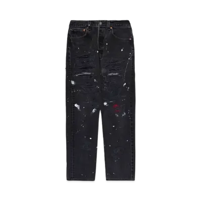 HYPE DROP x INNOCENCE NYC EXCLUSIVE DESTROY DENIM PANTS 32inch "Black"
