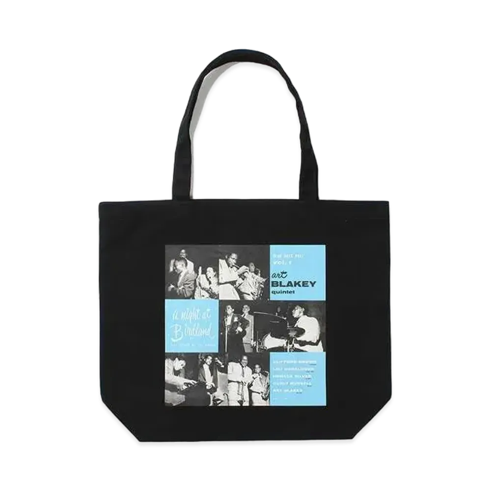 WACKO MARIA BLUE NOTE Tote Bag Type-1 "Black"