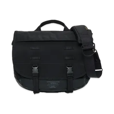 PORTER / MONOCHROME Messenger Bag(S) "Onyx Black"