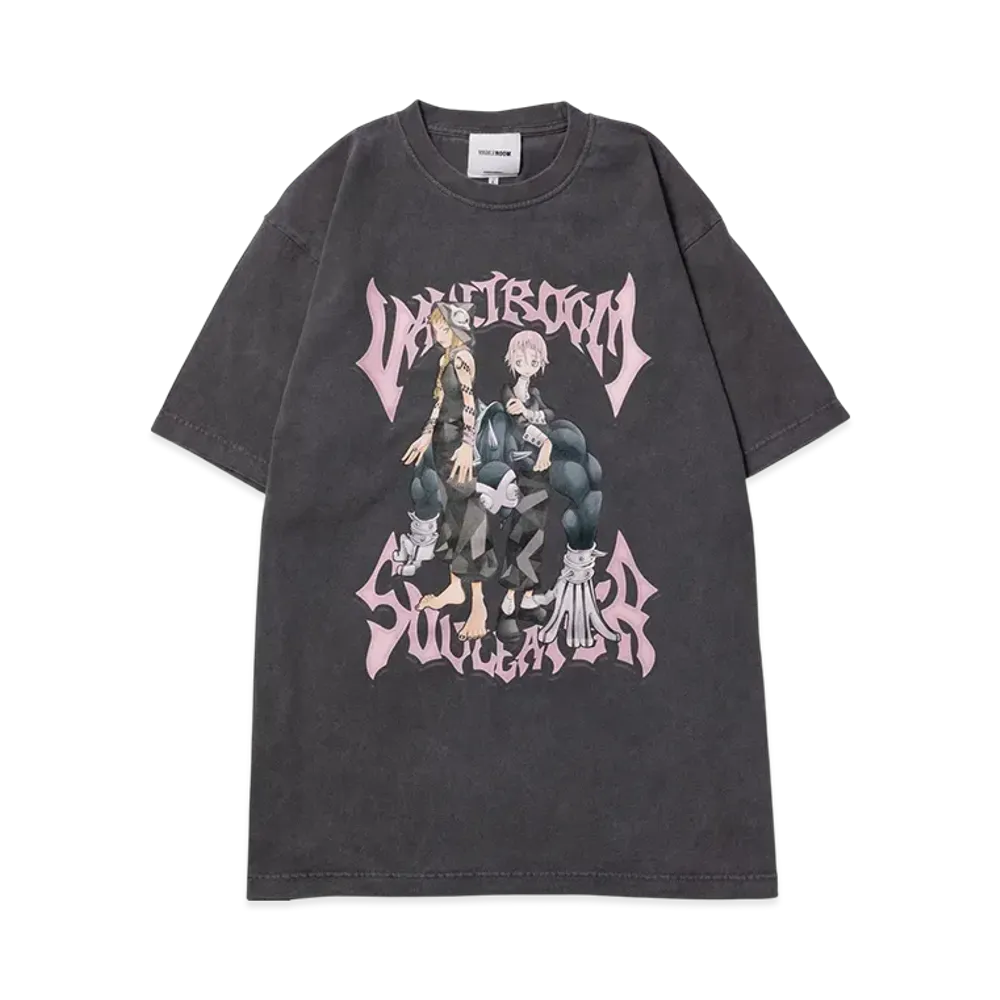 VAULTROOM x SOUL EATER Crona & Ragnarok Tee "Charcoal"