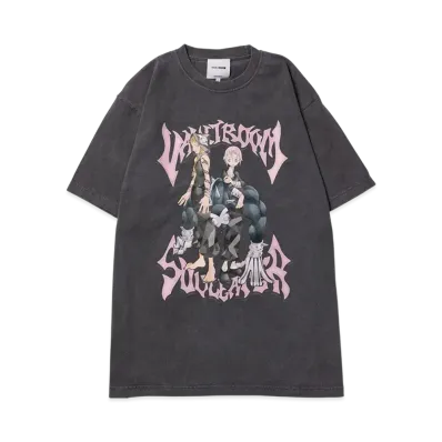 VAULTROOM x SOUL EATER Crona & Ragnarok Tee "Charcoal"