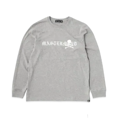 mastermind JAPAN Big Logo LS Tee "Top Gray"