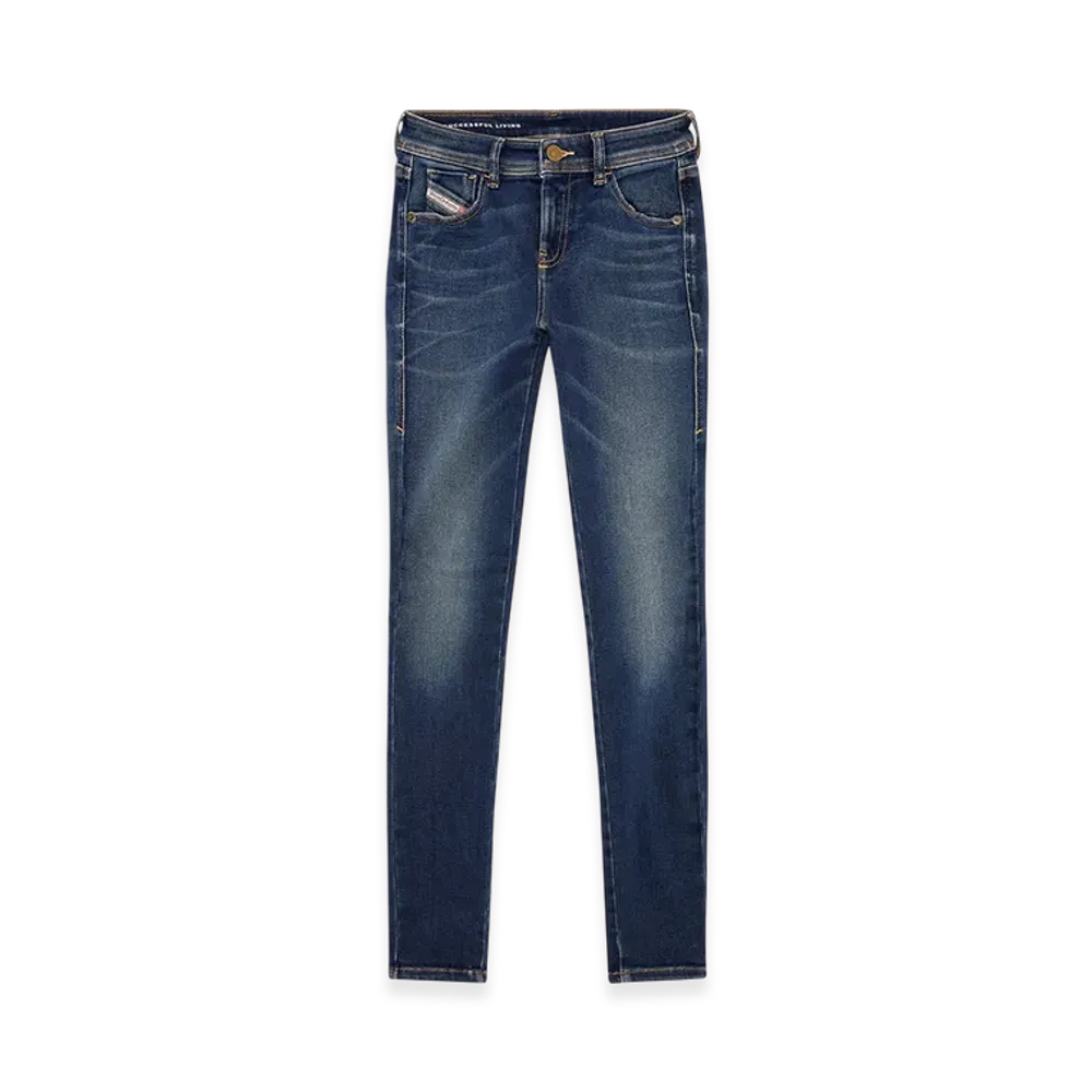 Diesel Skinny Jeans 2017 Slandy 09j11 "Dark Blue"