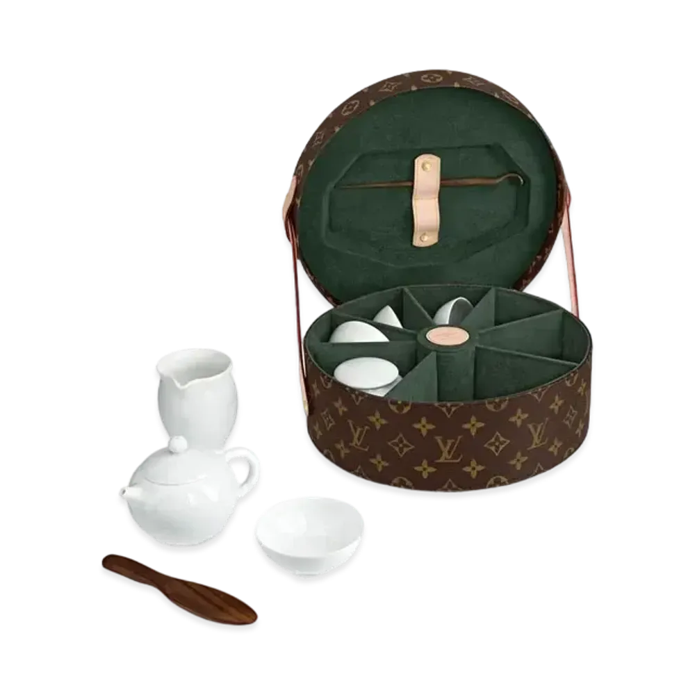 Louis Vuitton Round Tea Box Monogram