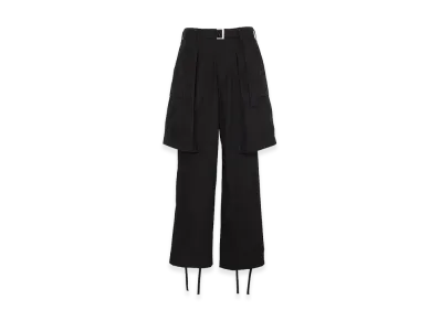 sacai Rip Stop Pants "Black"