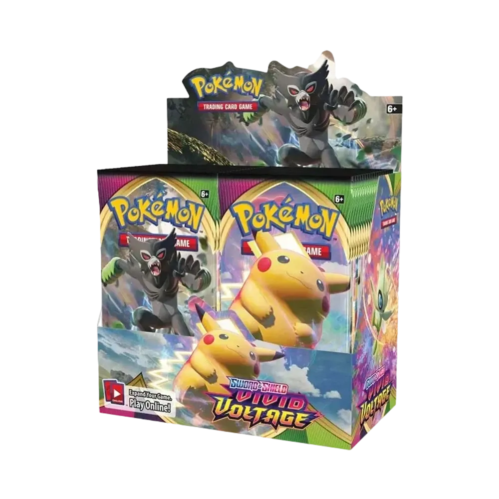 ポケモンカードゲーム 【英語版】 ソード&シールド ビビッドボルテージ ブースターディスプレイボックス