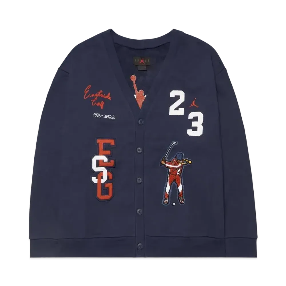 Jordan x Eastside Golf Men's Cardigan "Navy"
