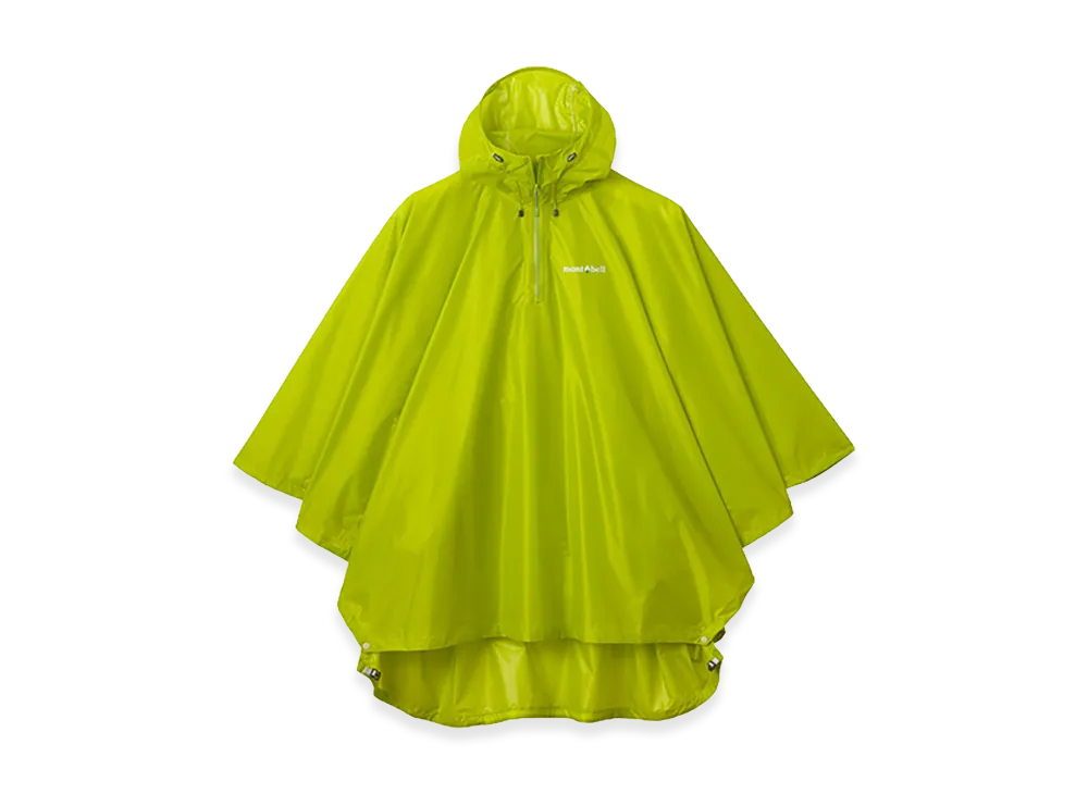mont-bell Trekking Rain Poncho "Light Green"