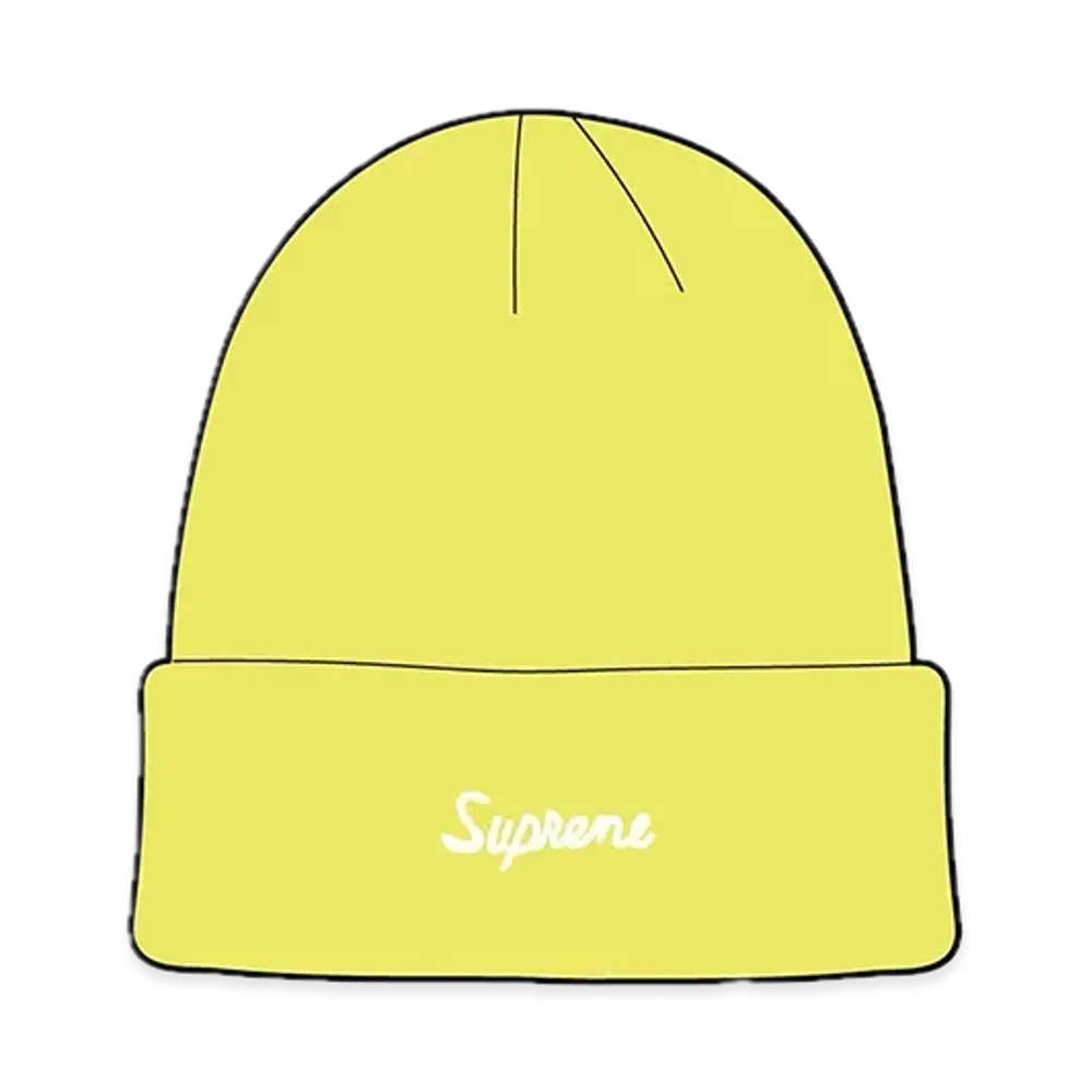 Supreme Loose Gauge Beanie "Light Lime" (22SS)