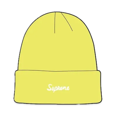 Supreme Loose Gauge Beanie "Light Lime" (22SS)