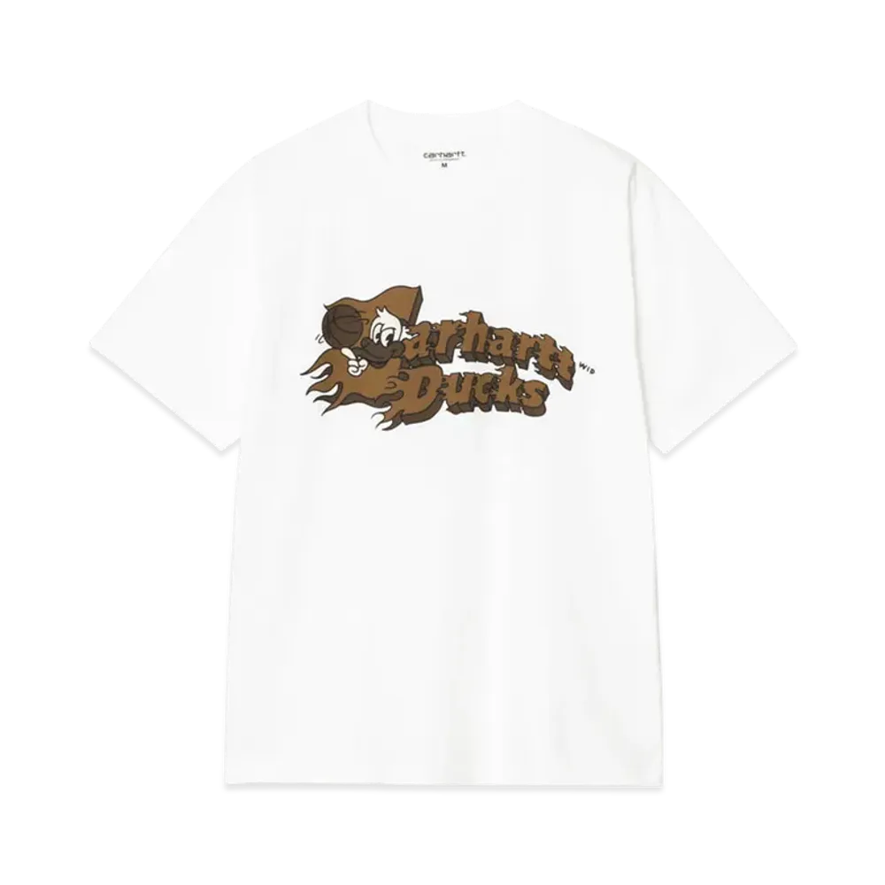 Carhartt WIP S/S Flaming Ducks T-Shirt "White"