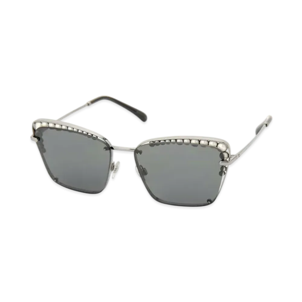 CHANEL Square Sunglasses "Black"
