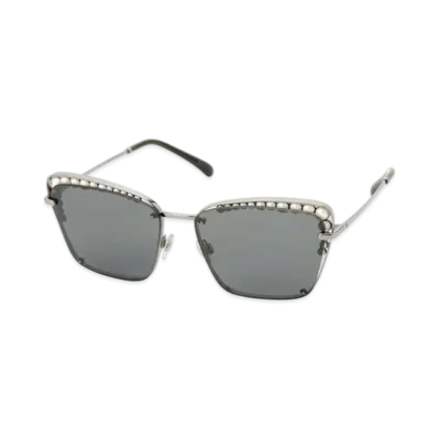 CHANEL Square Sunglasses "Black"