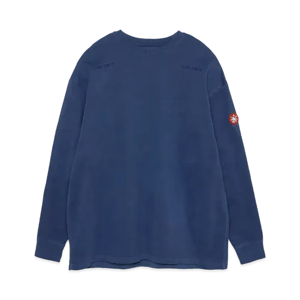 Cav Empt (C.E) UNBALANCE SWEAT PULLOVER "Navy"