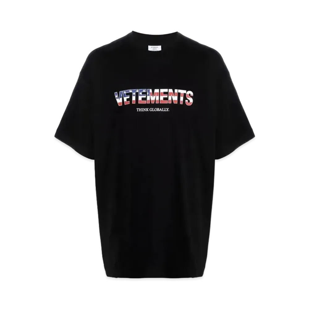 VETEMENTS America Logo Tee "Black"