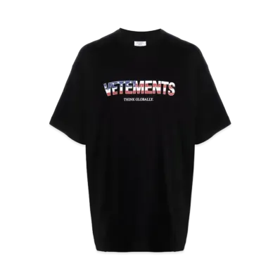 VETEMENTS America Logo Tee "Black"