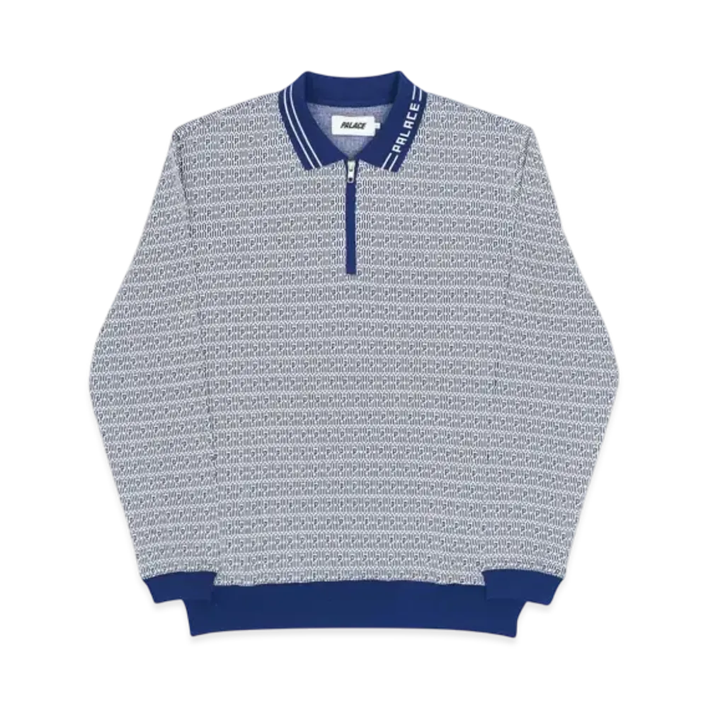 PALACE Macro P Heavy Zip Top "Blue"