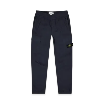 Stone Island 31303 Stretch Cotton Tela Paracadute Cargo Pants - 22SS "Navy Blue"