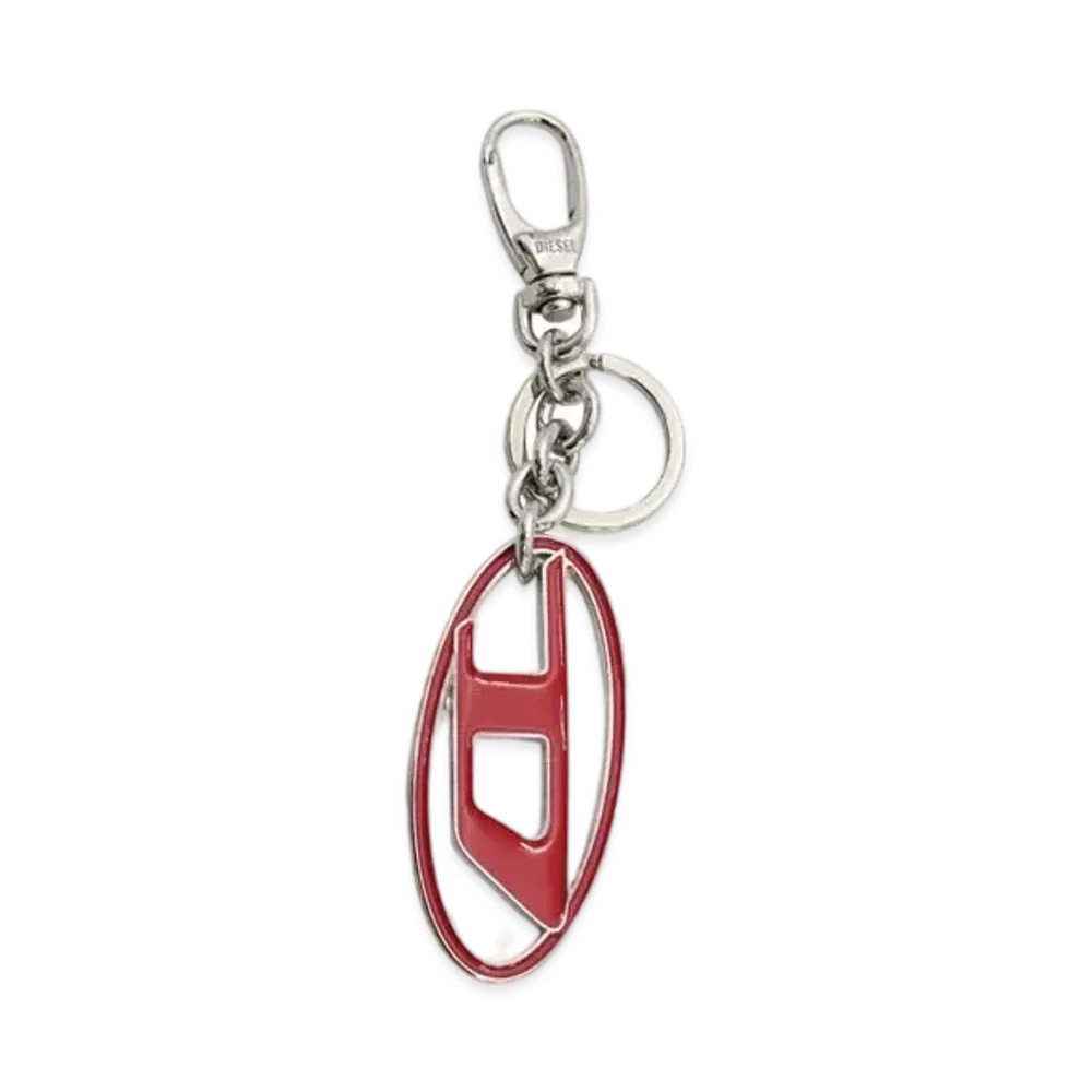 Diesel Holy B Logo Keyring "Red"