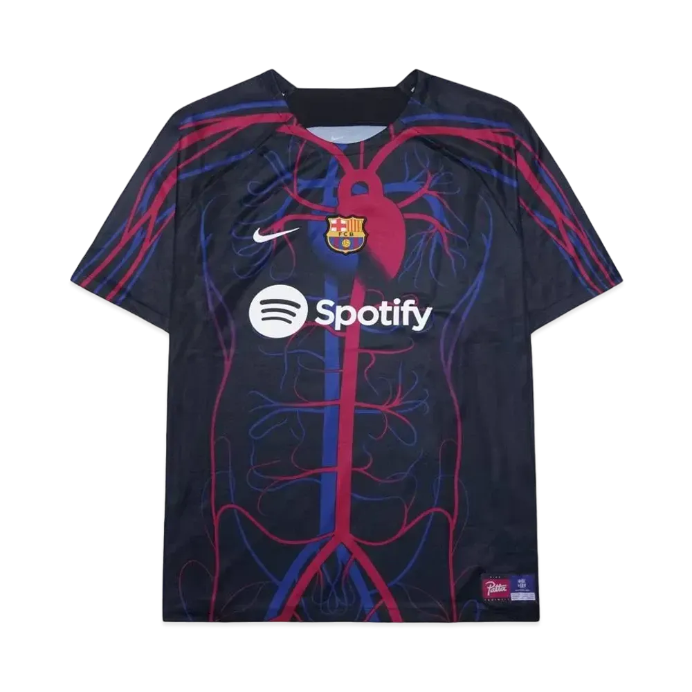Nike FC Barcelona x Patta Culers del Món Men's Nike Dri-FIT Short Sleeve Soccer Top "Black"