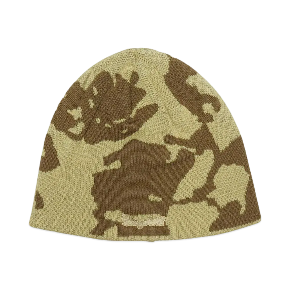 F-LAGSTUF-F A.T CAMO KNIT CAP "BEIGE CAMO"