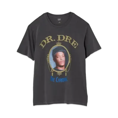 GAP Dr. Dre Graphic T-shirt "Charcoal"