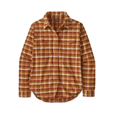 Patagonia Women's Canyonite Flannel Shirt "Red"