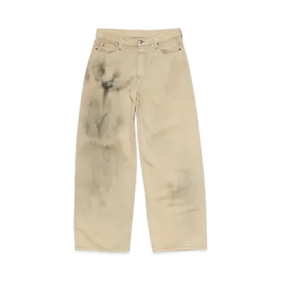 Acne Studios Loose Fit Jeans - 1981F "Beige/Black"