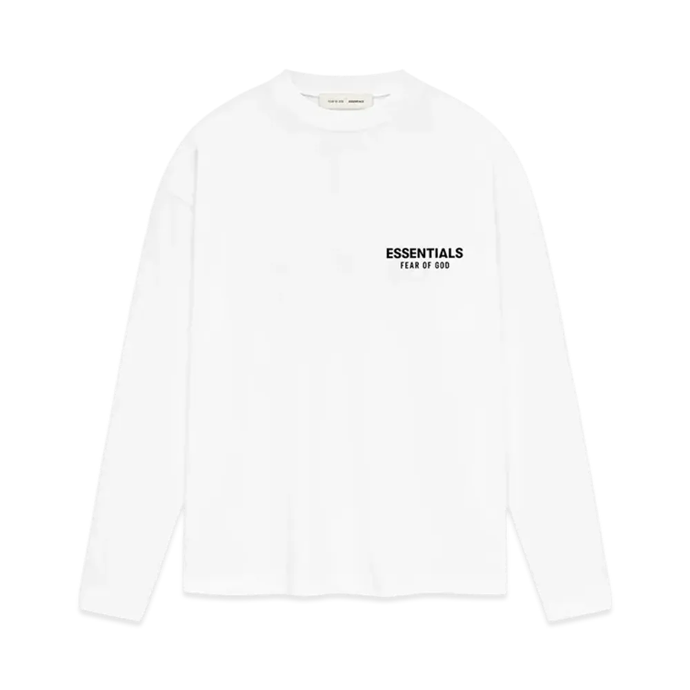 FEAR OF GOD Classic Long Sleeve Tee "Bright White"