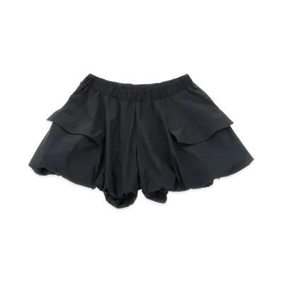 MONCLER Kids Taffeta Shorts "Black"