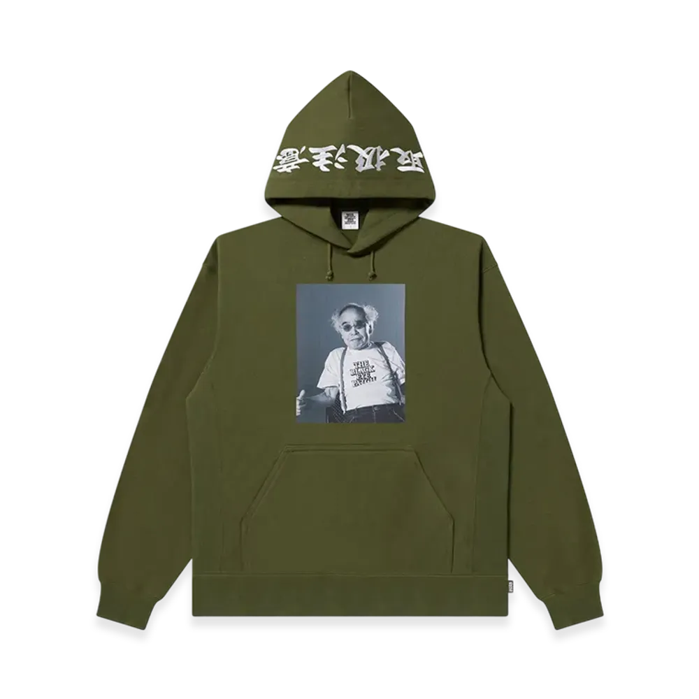 BlackEyePatch Nobuyoshi Araki Portrait Hoodie "Olive"