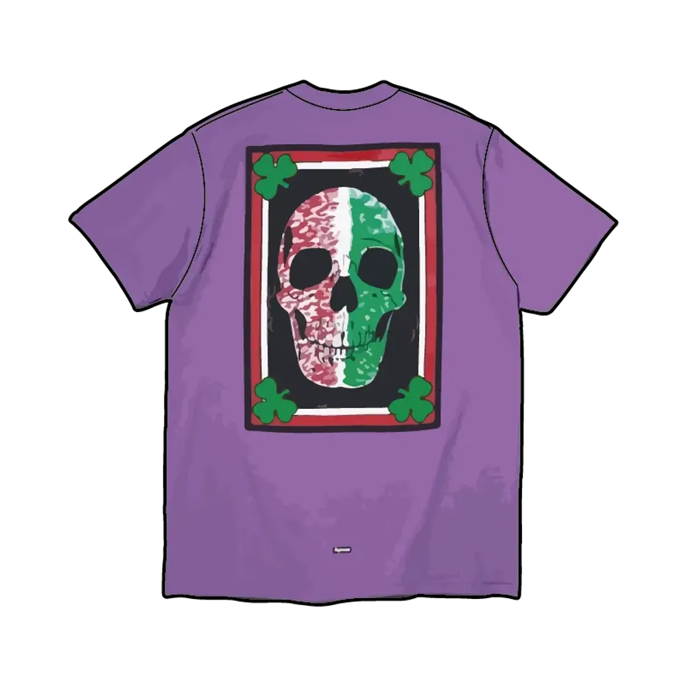 Supreme x Mike Kelley Banner Tee "Purple"