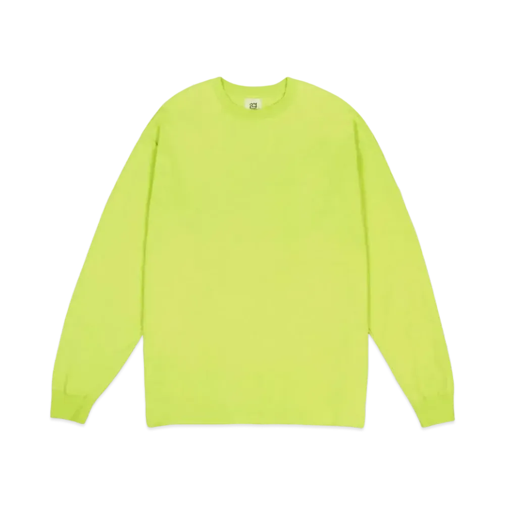 NNBF L/S T-SHIRTS "LIME"
