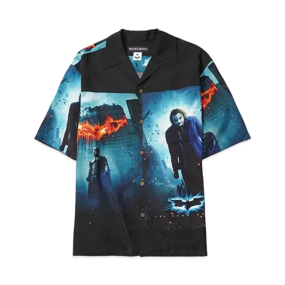WACKO MARIA x The Dark Knight Trilogy / Hawaiian Shirt "Blue"