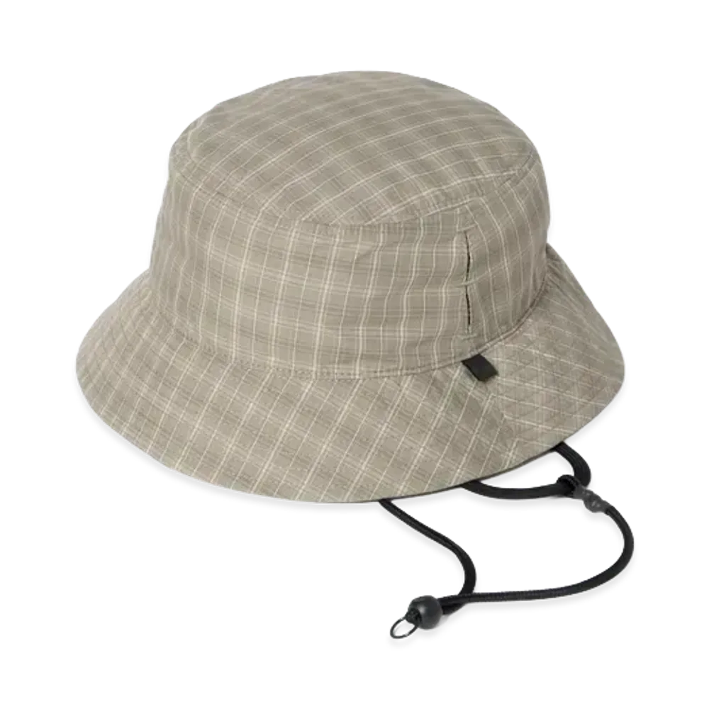DAIWA PIER39 Tech Ventilation Hat Summer Plaid "Sage Gray"