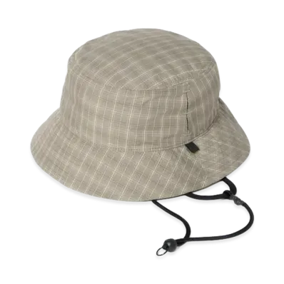 DAIWA PIER39 Tech Ventilation Hat Summer Plaid "Sage Gray"