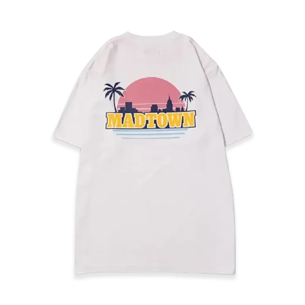 VAULTROOM MAD TOWN "Sunset" Tee "Off White"