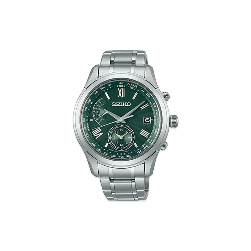 SEIKO Brightz Flight Expert Chronograph Solar Radio SAGA307