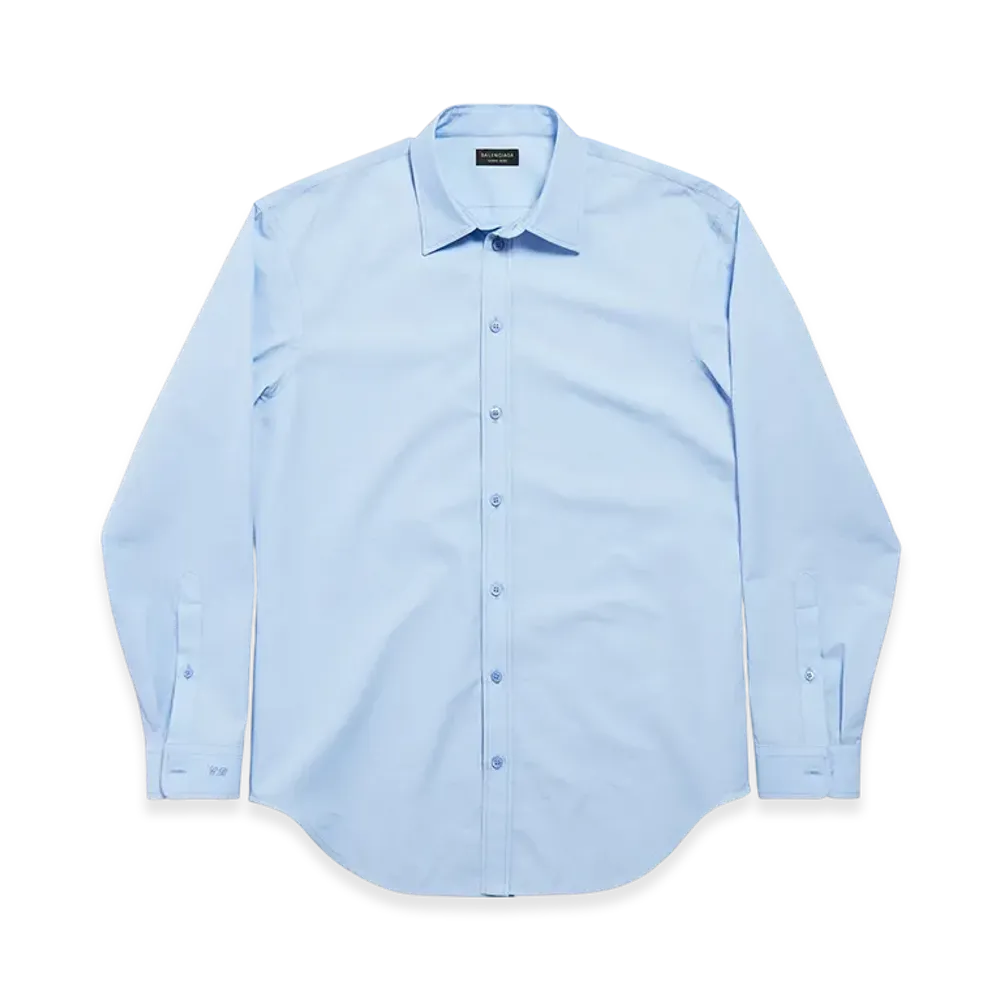 BALENCIAGA Standard Shirt "Baby Blue"