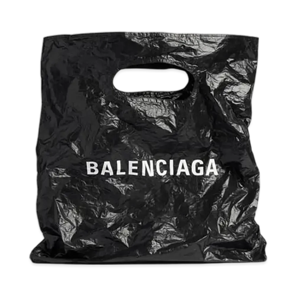 BALENCIAGA Marche Packable Tote Bag Medium "Black"