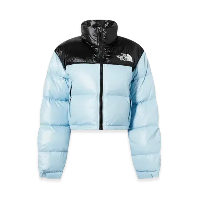 The North Face Women's Nuptse Short Jacket "Beta Blue"