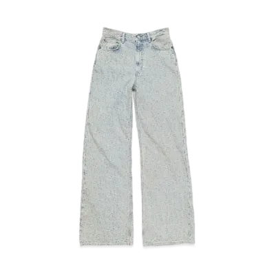 Acne Studios Relaxed Fit Jeans - Monogram 2022 "Blue/Beige"