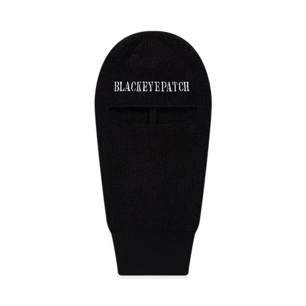 BlackEyePatch Stencil Logo Balaclava "Black"