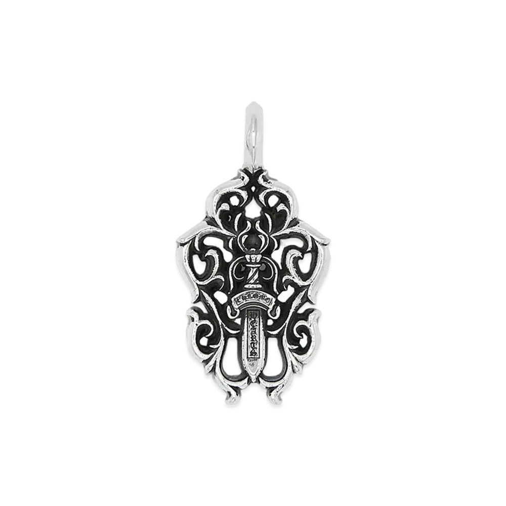 Chrome Hearts Vine Dagger Pendant Top "Silver"