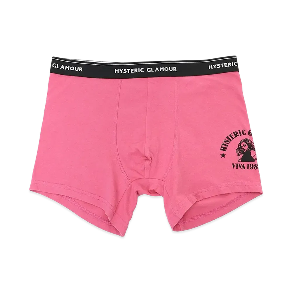 HYSTERIC GLAMOUR Viva1984 Boxer Briefs "Pink"