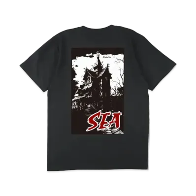 WIND AND SEA Halloween Mansion Tee "Black"