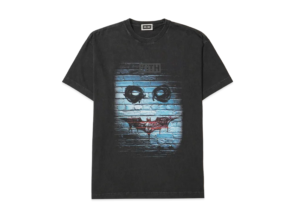Kith x Batman Dark Knight Teaser Vintage Tee "Black" KHM032765