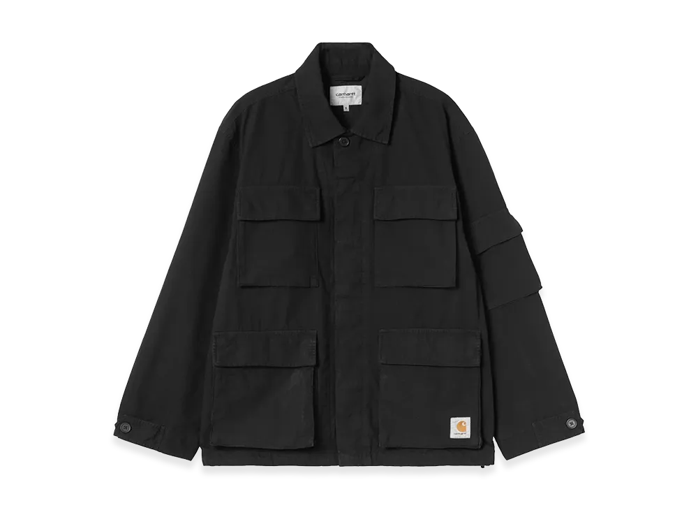 Carhartt WIP Manderson Jacket "Black(Garment Dyed)"