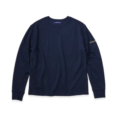 FEELS. Thermal Shirt "Navy"